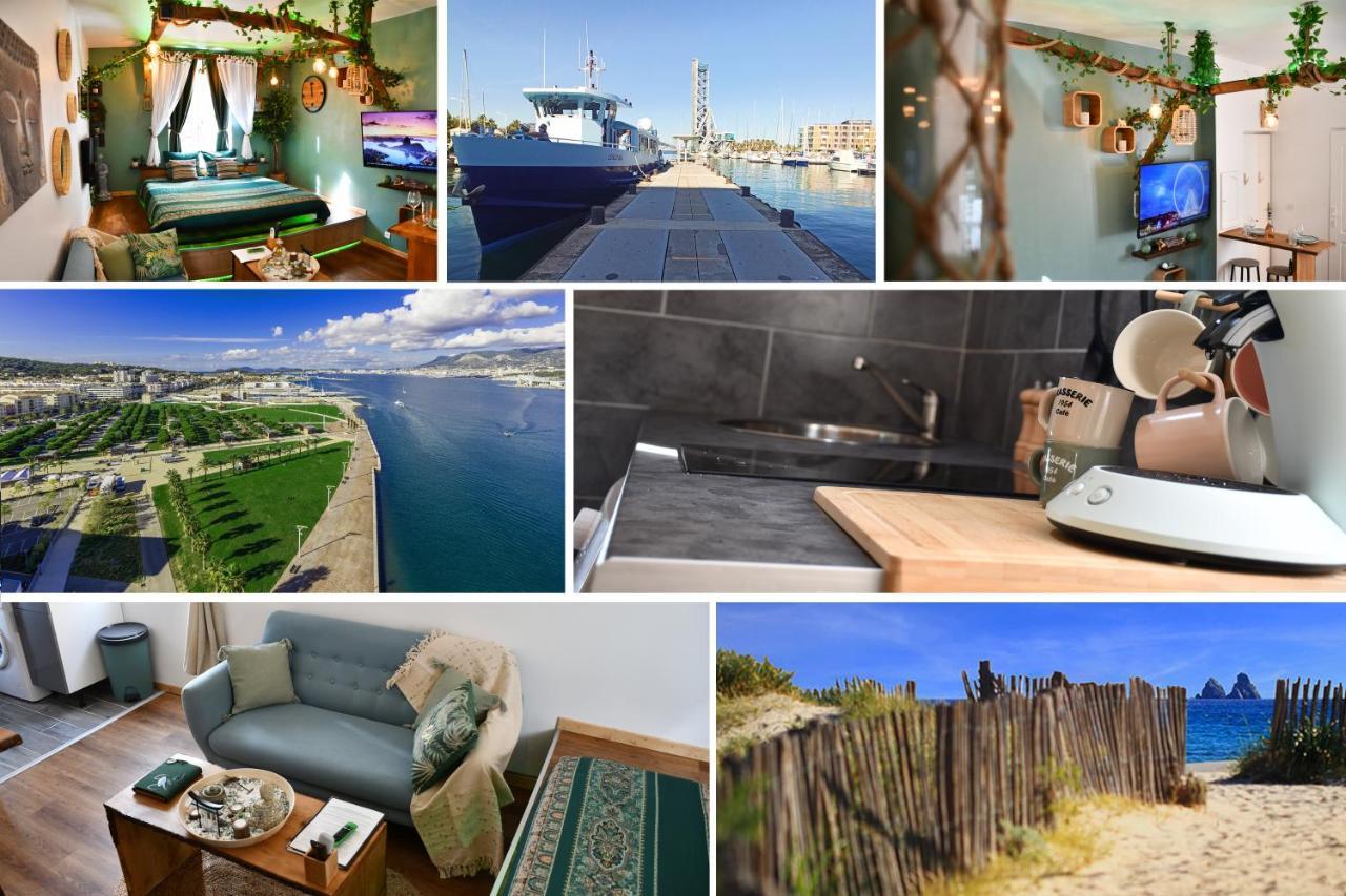 Le Patio H24,Cosy,Port,Plage,Wifi,Netflix Ла Сен-сюр-Мер Екстериор снимка